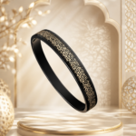 Ayat ul Kursi Black Kara Bangle