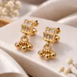 Elegant Ball Drop Earrings