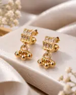 Elegant Ball Drop Earrings