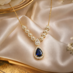 Elegant Teardrop Stone Necklace