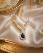 Elegant Teardrop Stone Necklace