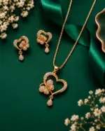 Heart & Butterfly Jewellery Set